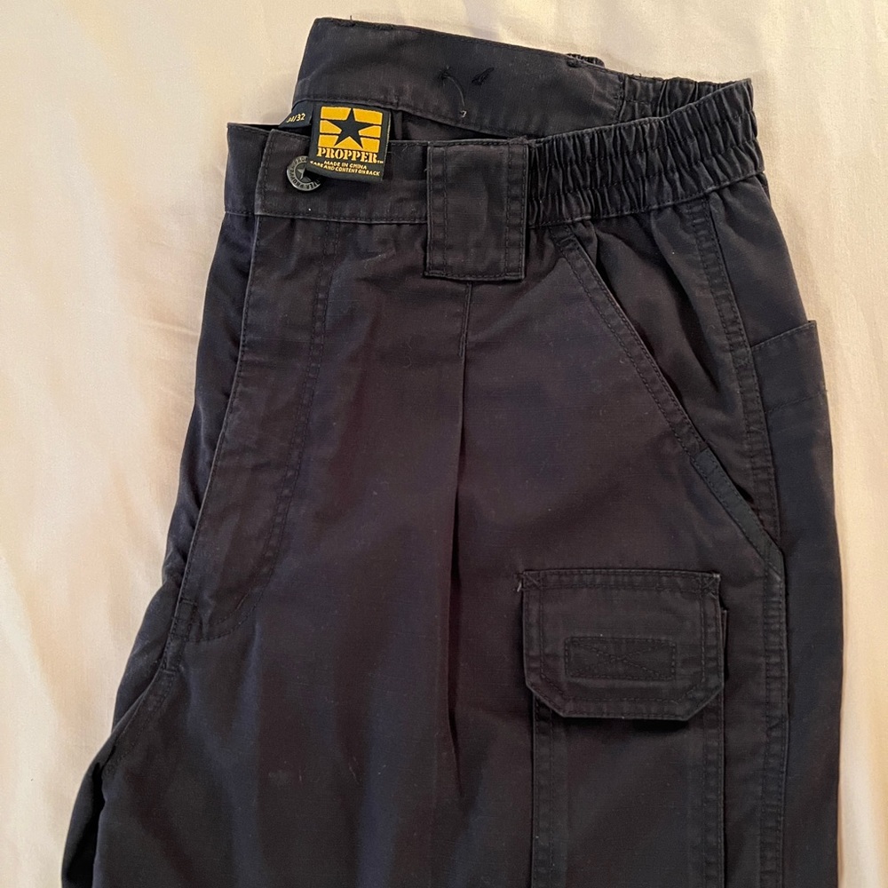 Men’s black tactical pants 34W 32L